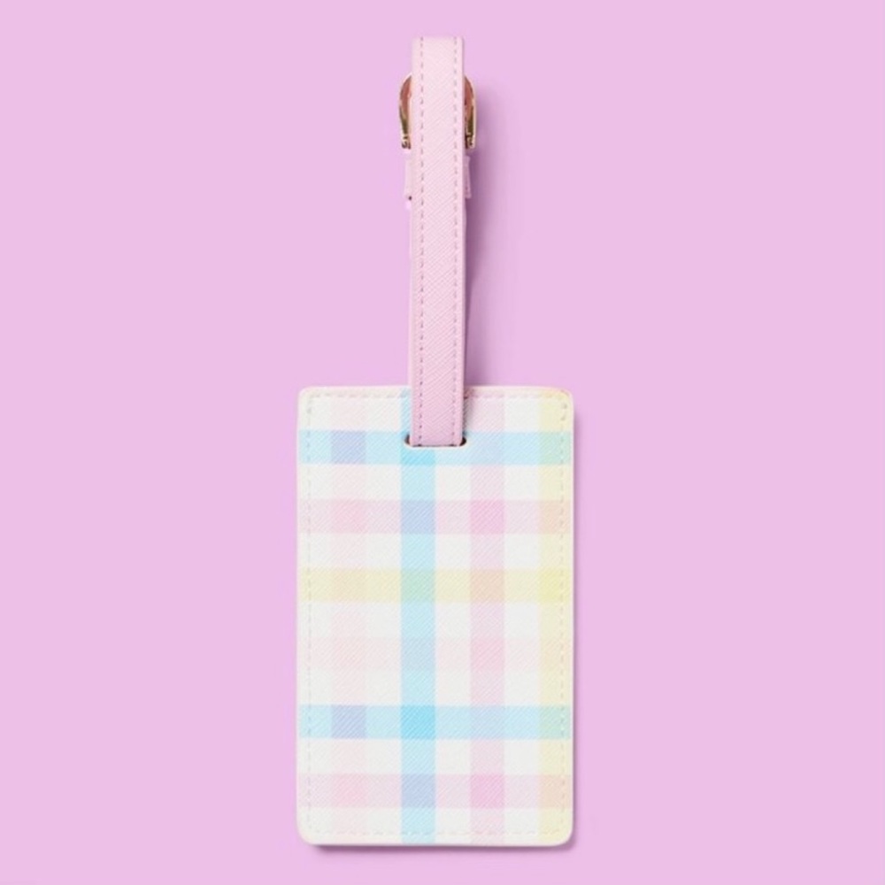 STONEY CLOVER LANE X Target Luggage Tag - Gingham (brand new with tag)